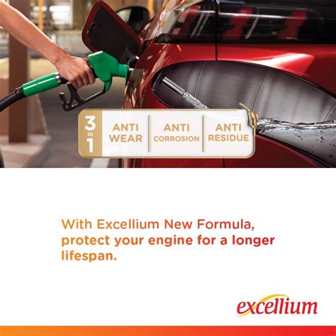 Discover Excellium, the premium fuel for your engine..